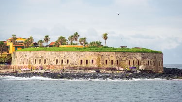 Slave Island of Goree in Senegal