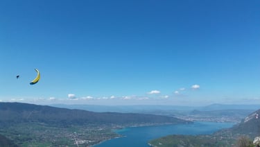 Wing over à Annecy