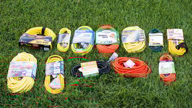 multiple outdoor extension cords