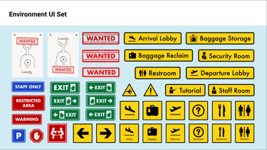 illegal Alien Environment UI Sets