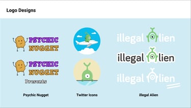illegal Alien Logo Designs