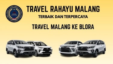 Travel Rahayu Malang, terbaik dan terpercaya Travel Malang ke Blora pakai mobil Innova warna putih