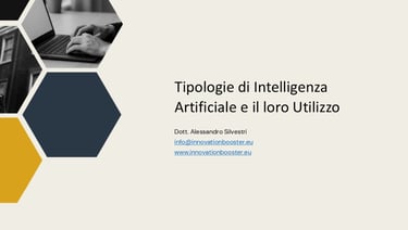 Tipologie di Intelligenza Artificiale e il loro Utilizzo