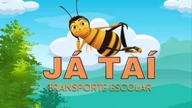 Logo Já TAÍ Transporte Escolar