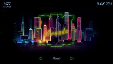 Neon Skyline platform view