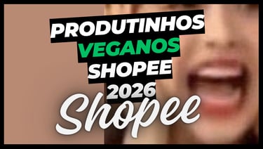 produtos vegano shopee