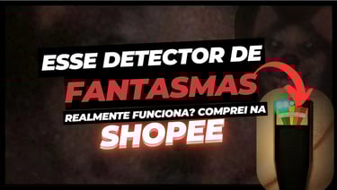 detector de fantasma EMF shopee