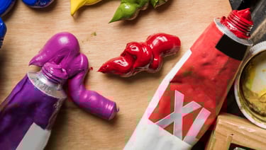 heavy body acrylic paint