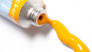 creamy acrylic paint