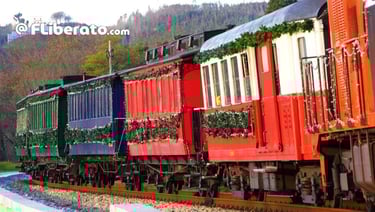 Comboio histórico do Vouga ESPECIAL DE NATAL