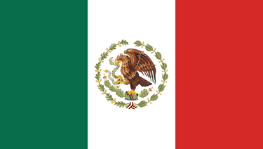 Bandera de MÉXICO
