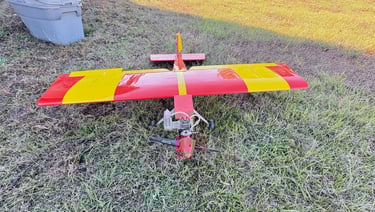 Red & Yellow High Wing