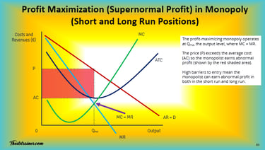 Monopoly Profit Maximisation