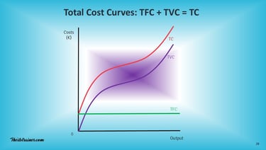 IB Business Management Total Cost Curves TFC-TVC-TC
