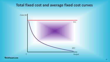 IB Business Management Total Fixed Cost Curve