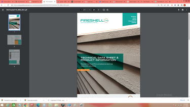 Intumescent Paint for protection of bush fires