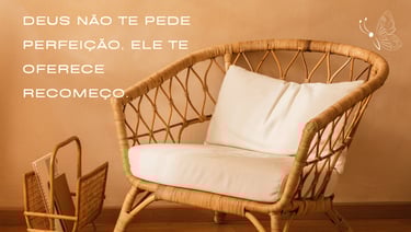 Deus não te pede perfeição