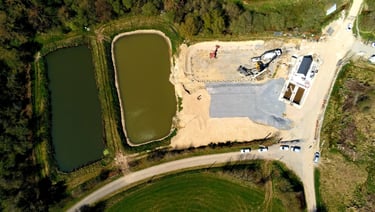 Drone suivi de chantier