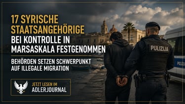 Die maltesische Polizei hat in Marsaskala im Rahmen einer Operation zur Bekämpfung illegaler Migrati