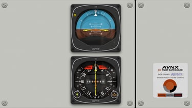 AVNX Free Test Panel for the legendary KI 256 and KI 525A HSI for MSFS 2024