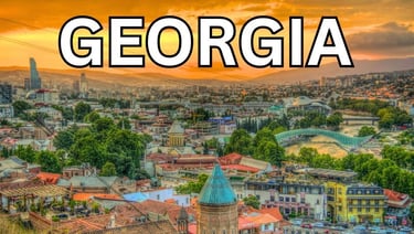 City view in Georgia - retire overseas