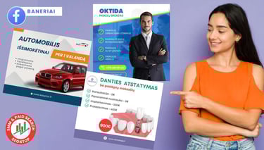 Facebook reklamos kaina