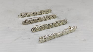 "Handcrafted tribal hair clip–traditional ethnic accessory-Export-ready"