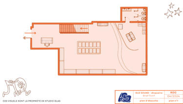 STUDIO GLAS - agencement & branding - projet old sound plans