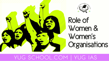 Role of Women and Women's Organizations