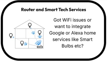 Link to Router and Smart Tech Services