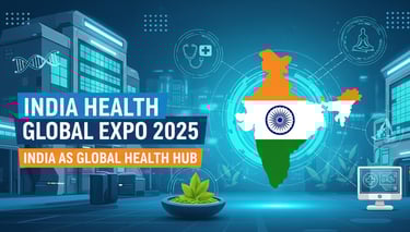 भारत हेल्थ ग्लोबल एक्सपो 2025 – भारत को मेडिकल और वेलनेस टूरिज़्म के वैश्विक हब के रूप में