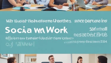 A group of students discussing in a classroom with charts on the wall.