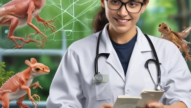 A group of students discussing in a classroom with charts on the wall.
