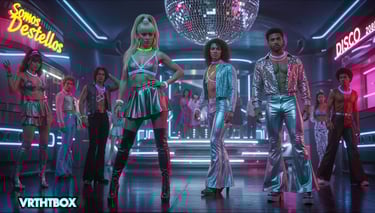 canción SOMOS DESTELLOS, retromusic, musica italo disco, disco 80s, love, canción retro 80s