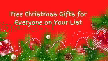 a christmas tree with presents