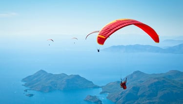 Paragliding in Turkey
