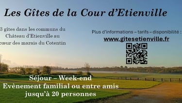 Les Gîtes de la Cour d'Etienville dans les Marais du Cotentin - Manche