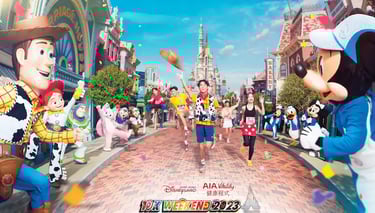 2023 Hong Kong Disneyland 10K Race Weekend logo