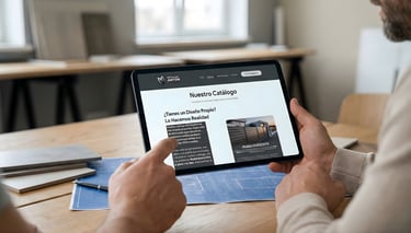 Asesoramiento y toma de medidas para cerramientos metálicos a medida en vivienda unifamiliar