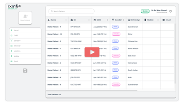 rxmux demo video