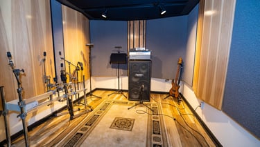 Live Room B at the Recording Studio in Atlanta GA