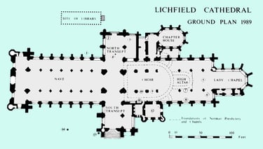 Lichfield Cathedral Floor Plan