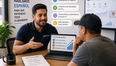 marketing digital para negocios en Durham y Raleigh para conseguir mas llamadas clientes y mejorar presencia en Google
