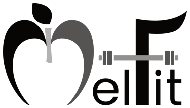 The Logo for MelFit, a client of SquareKey Studio