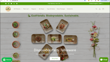 Palmleaf Tableware