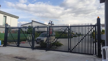 Katlanır kapı, Katlanır güvenlik kapısı