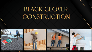 a group of people standing around a black and white photo