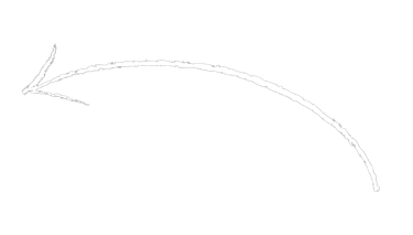 Flèche indiquant éléments importants