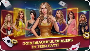 3 Patti game tournament table view Teen Patti online game with smooth UI Best online 3 Patti game ex
