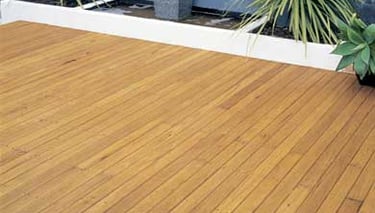 Blackbutt timber deck